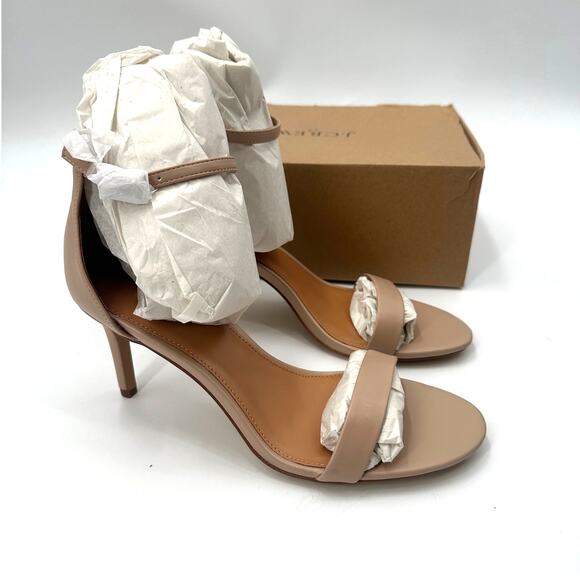 J. CREW New in Box Ankle Strap Heel Sandal in Beige // 12 - Picture 3 of 13
